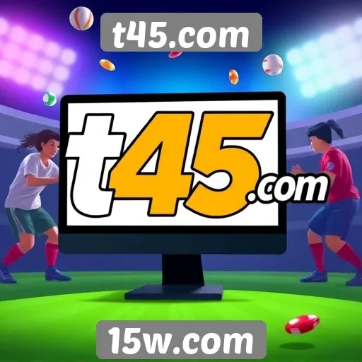 Impacto do t45.com na comunidade de jogos online