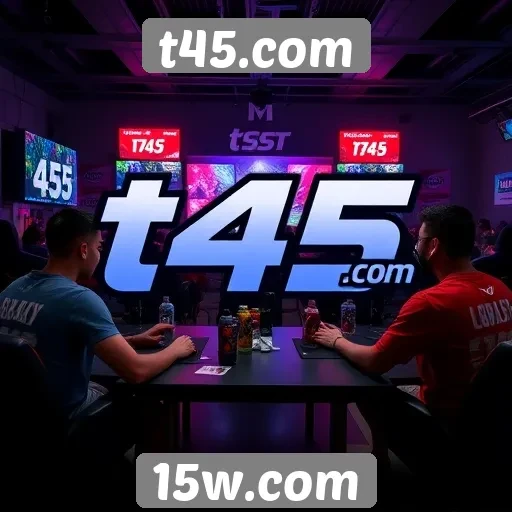 comunidade t45.com participa de eventos de jogos competitivos