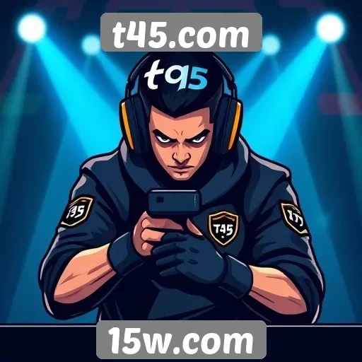 Plataforma t45.com se destaca em torneios online