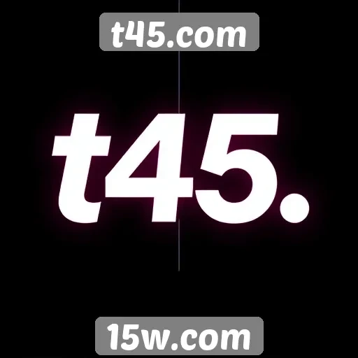 Evolução da interface do usuário em t45.com